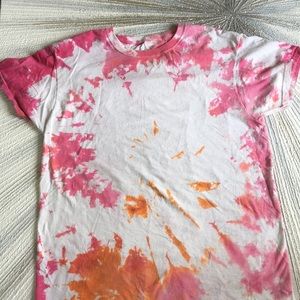 A high quality tie die shirt.